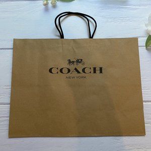 Coach paper Bag Gift New